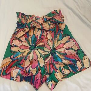 Farm Rio flower shorts XS. Brand New.